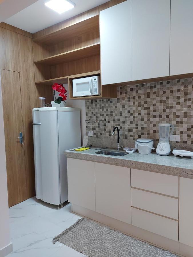 Apto Aconchegante Pe Na Areia Guarujá Eksteriør bilde