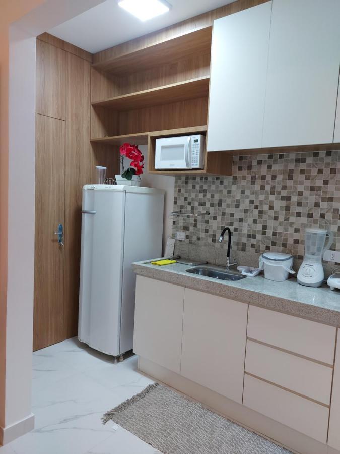Apto Aconchegante Pe Na Areia Guarujá Eksteriør bilde