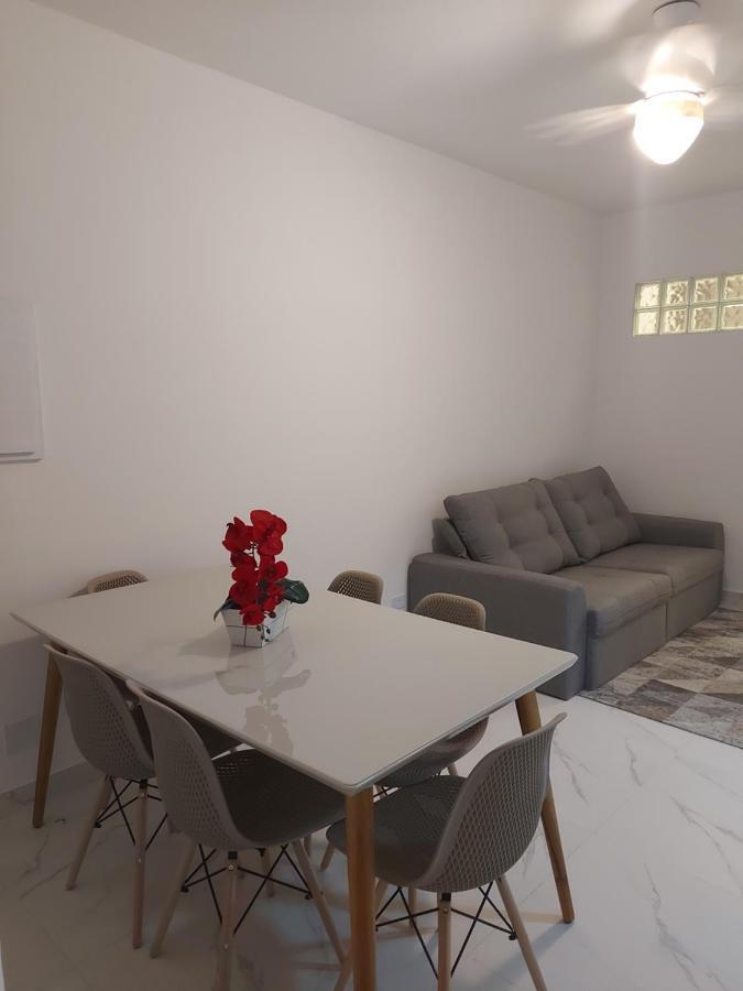 Apto Aconchegante Pe Na Areia Guarujá Eksteriør bilde